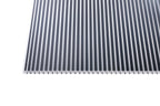 Hohlkammerplatte Polycarbonat Zebrastyle 16mm Klar/anthrazit – Detailansicht
