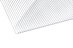 Hohlkammerplatte Polycarbonat Zebrastyle 16mm Klar/weiß - 980mm