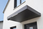 Haustürvordach Hamburg Standard aus Aluminium