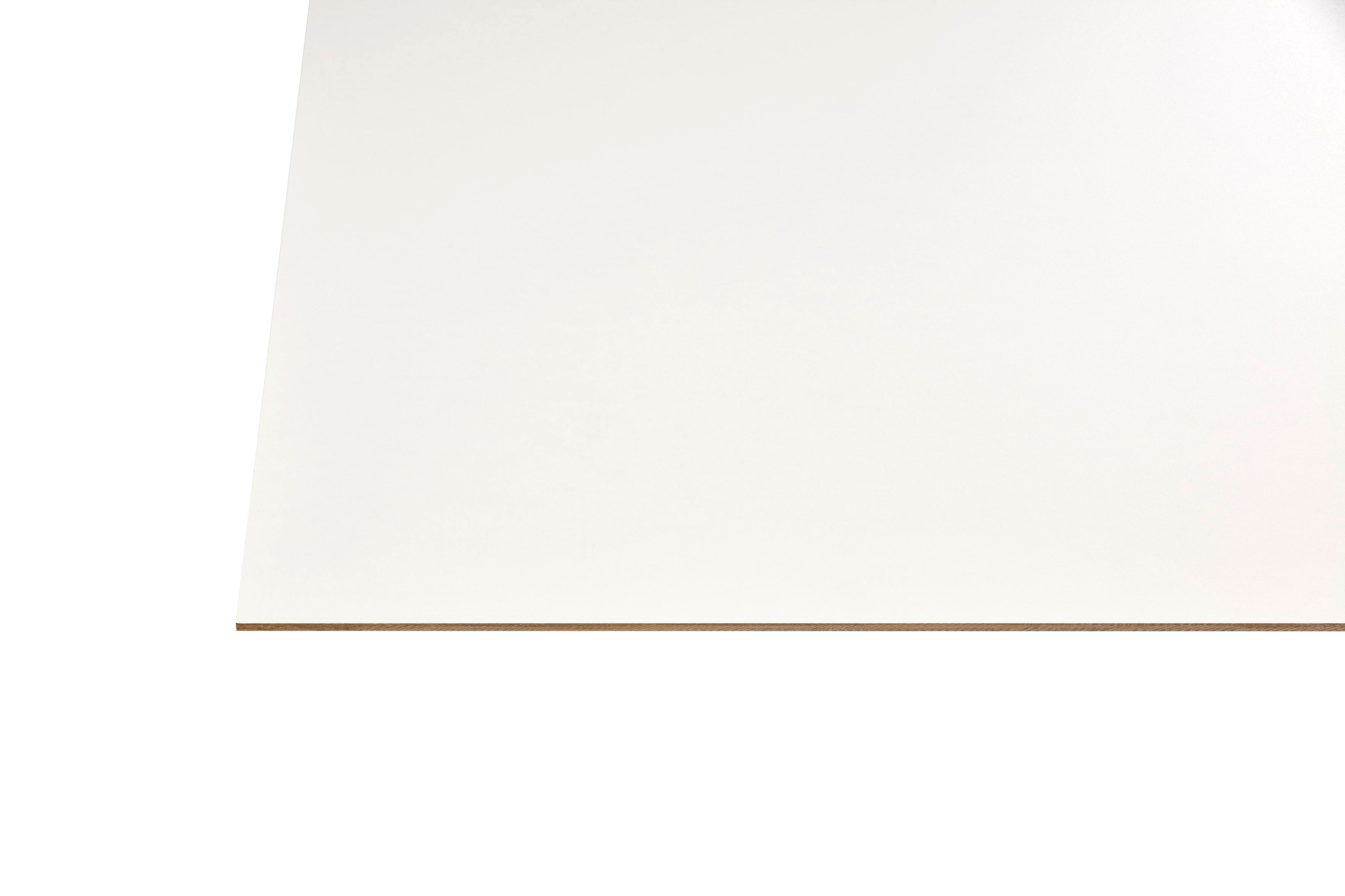 HPL – Fassaden – Schichtstoffplatte – 6mm, 1300mm Breite, Weiß – Produktbild freigestellt