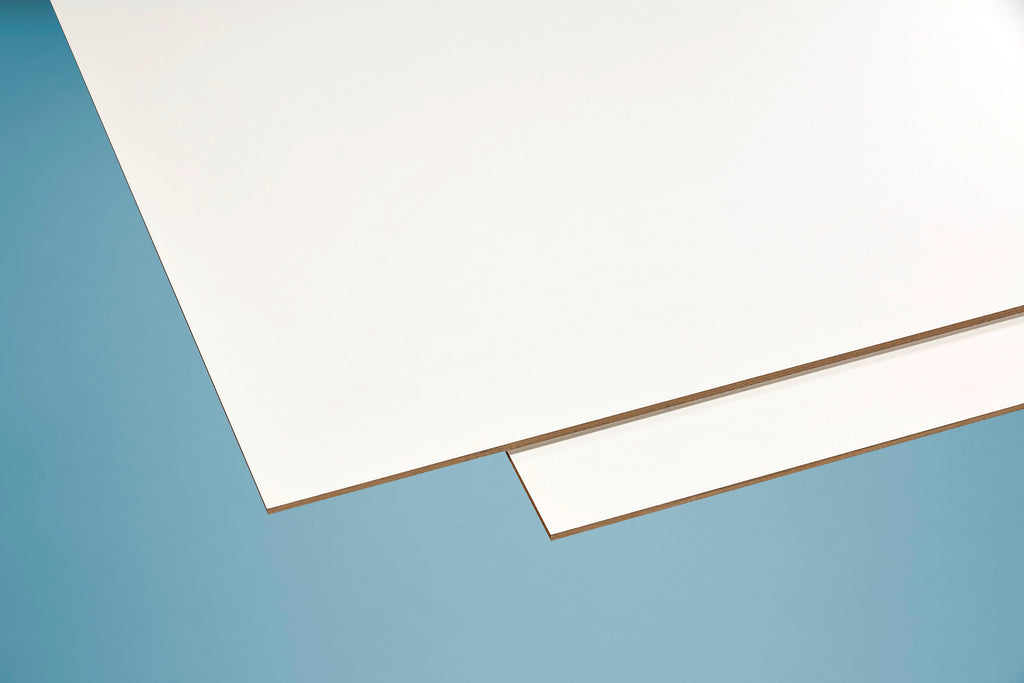 HPL – Fassaden – Schichtstoffplatte – 6mm, 1300mm Breite, Weiß – Produktfoto 3