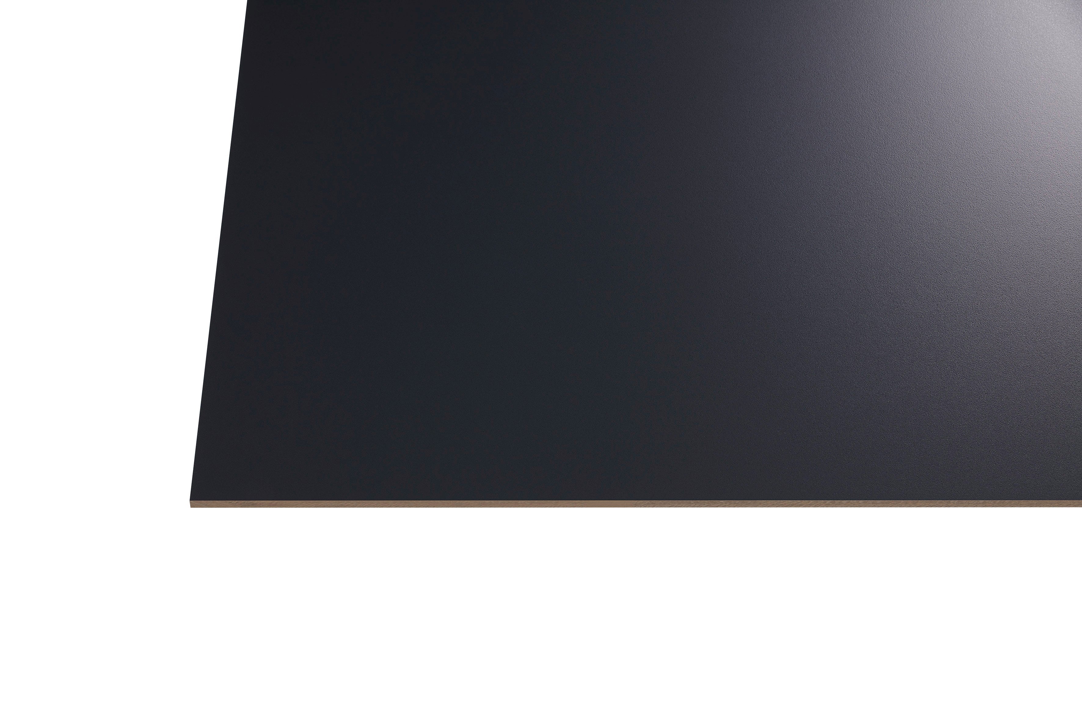 HPL – Fassaden – Schichtstoffplatte anthrazit – 6mm, 1300mm Breite – Produktbild freigestellt