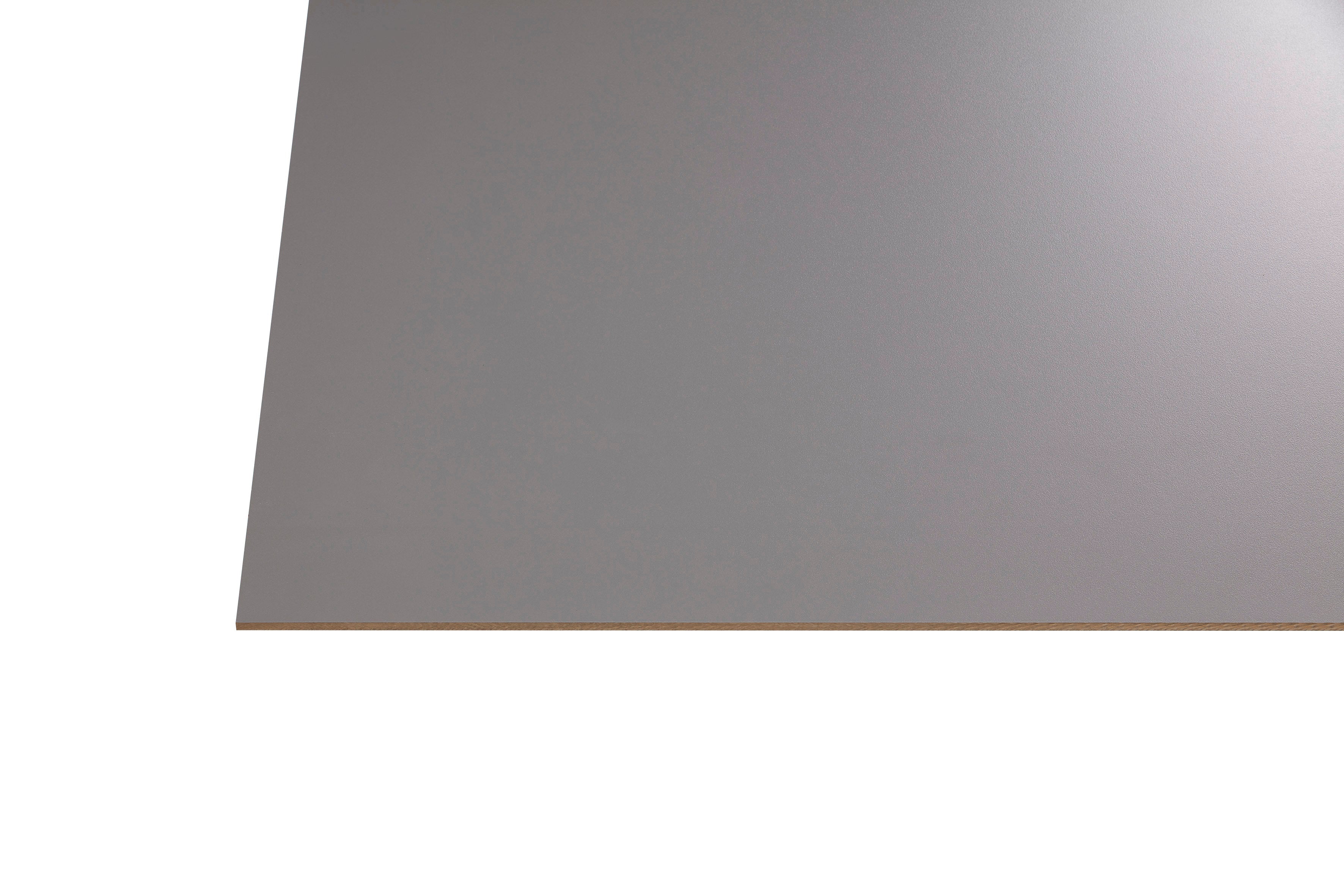 HPL – Fassaden – Schichtstoffplatte dunkelgrau – 6mm, 1300mm Breite – Produktbild freigestellt