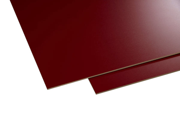 HPL – Schichtstoffplatten oxidrot – 6mm, 1300mm Breite