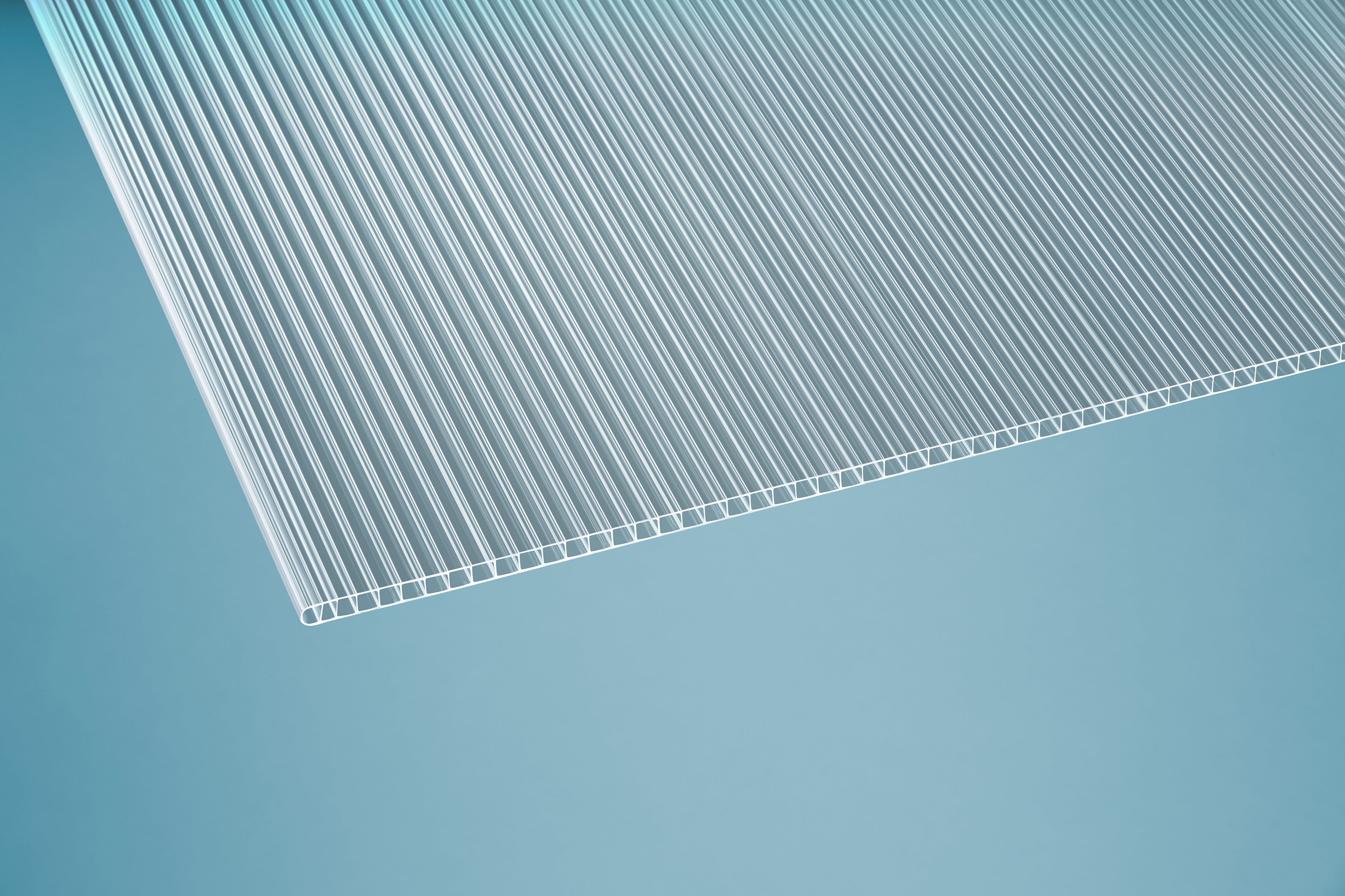 Stegplatte Polycarbonat klar 10 – 10mm – Produktansicht 4