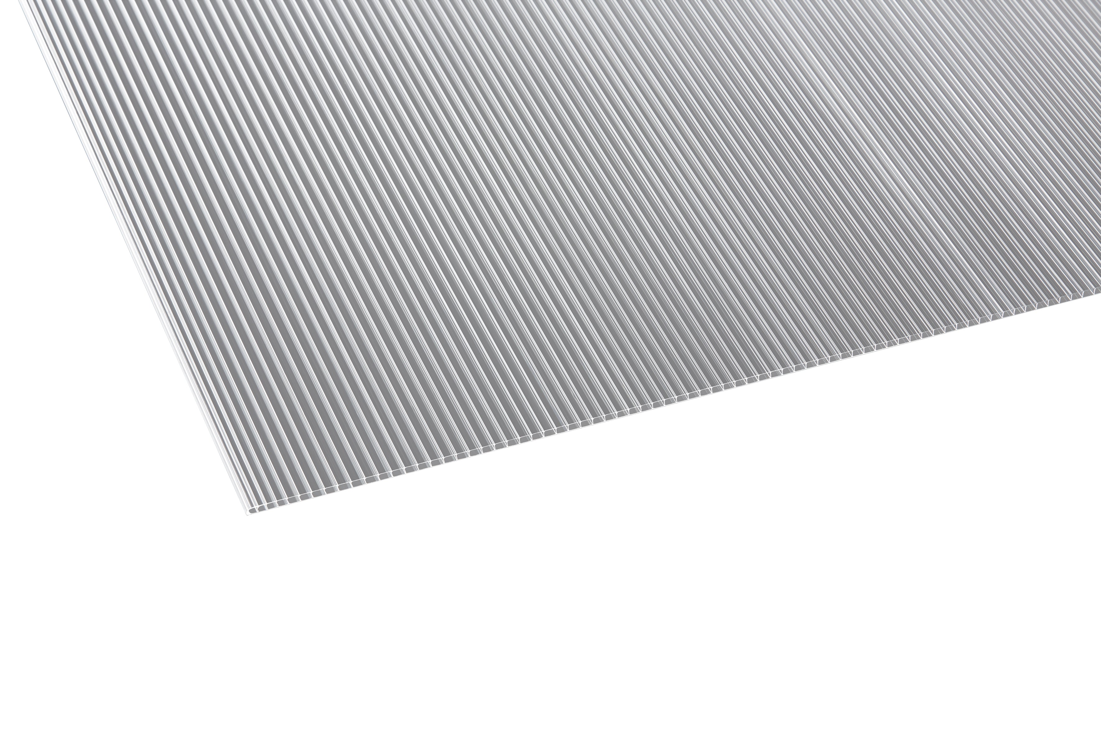 Stegplatte Polycarbonat klar 4,5 – 4mm kaufen – Produktbild freigestellt