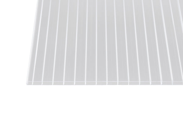 Polycarbonat PC Hohlkammerplatten esthetics 16 – 16mm, 980mm Breite, Klar