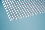 Hohlkammerplatte Polycarbonat Blueline 16mm Klar – Montage auf Terrassendach