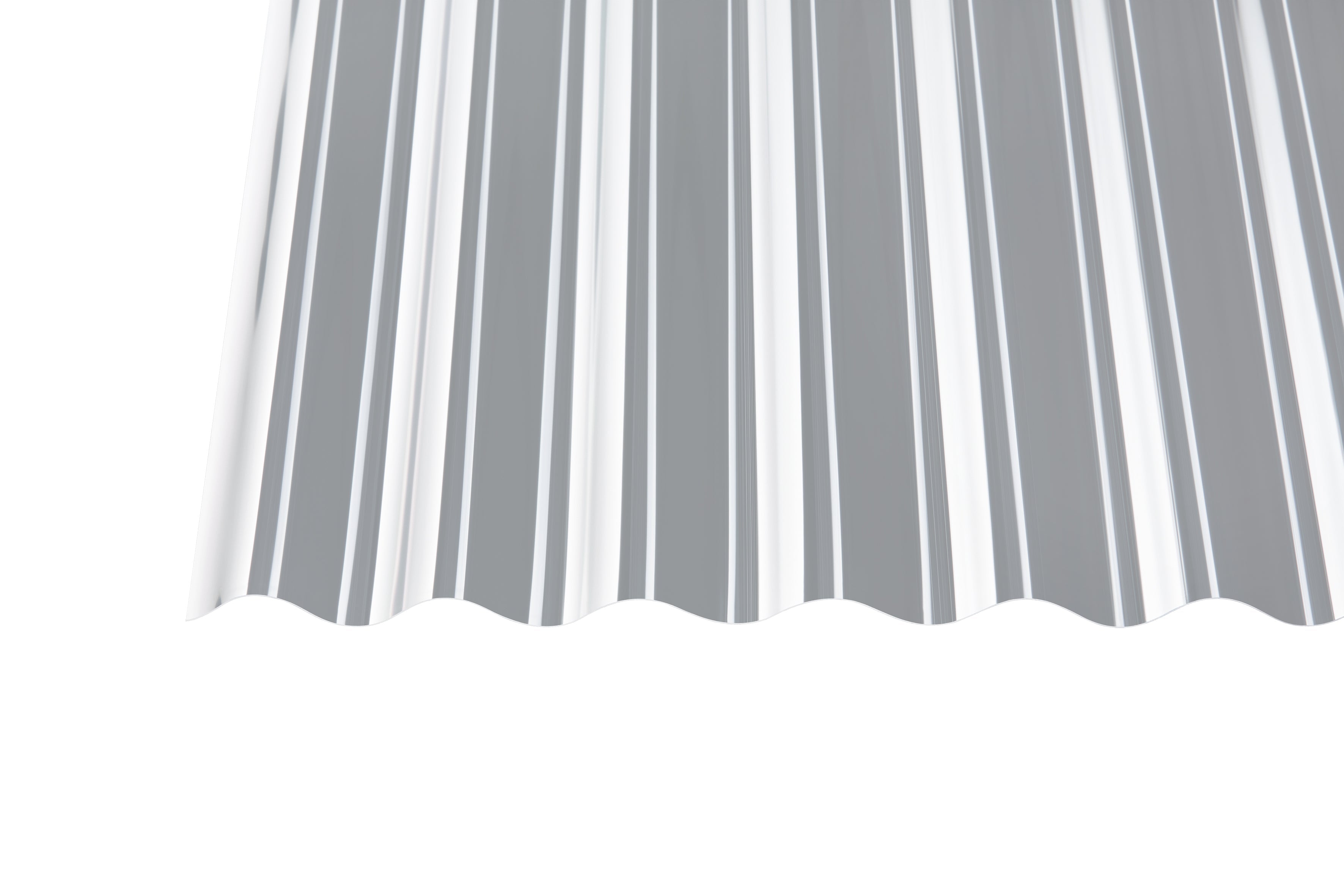 PC Profilplatten – 1mm, 1040mm Breite, Klar – Produktbild freigestellt