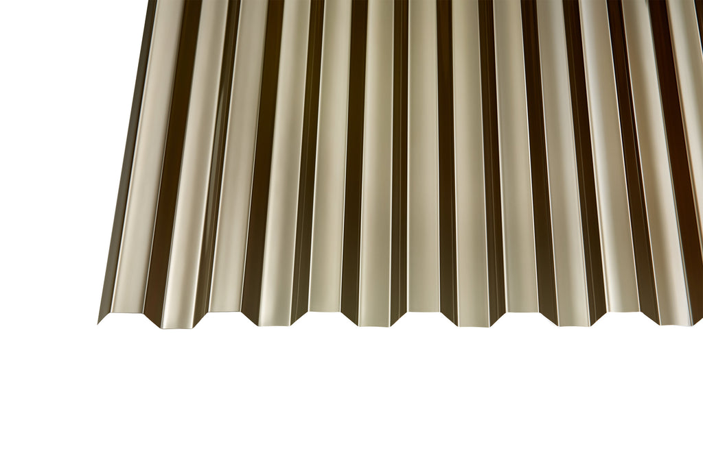 PC Profilplatten – 1mm, 1045mm Breite, Bronze – Produktbild freigestellt