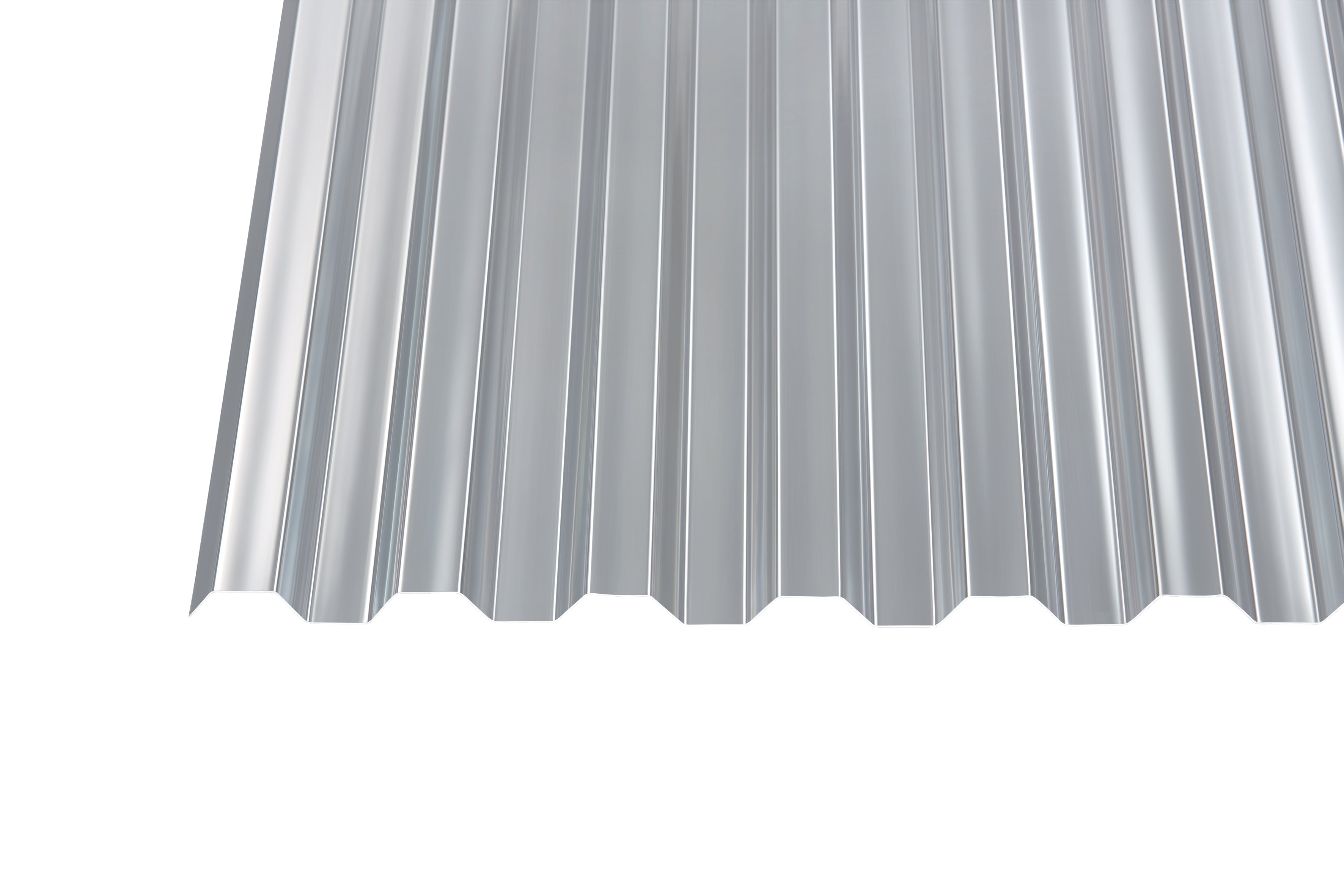 PC Profilplatten – 1mm, 1045mm Breite, Klar – Produktbild freigestellt