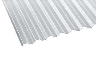 Polycarbonat Profilplatte Gerillt Trapez 76/18 1,4mm Klar – 950mm