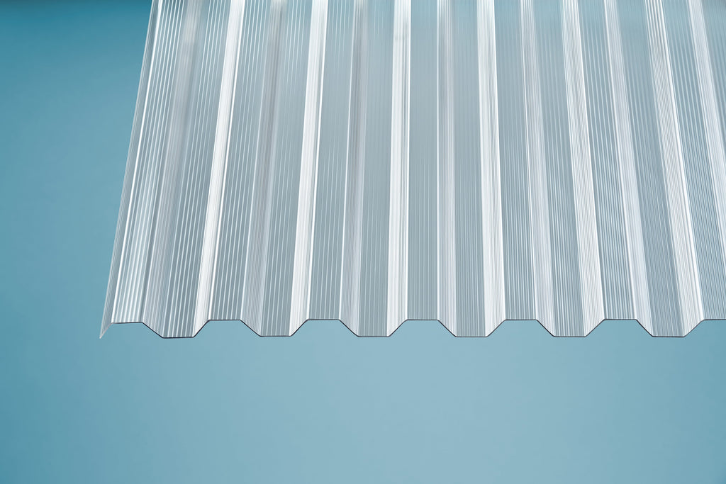 PC Profilplatten Gerillt – 1mm, Klar – Produktansicht 3