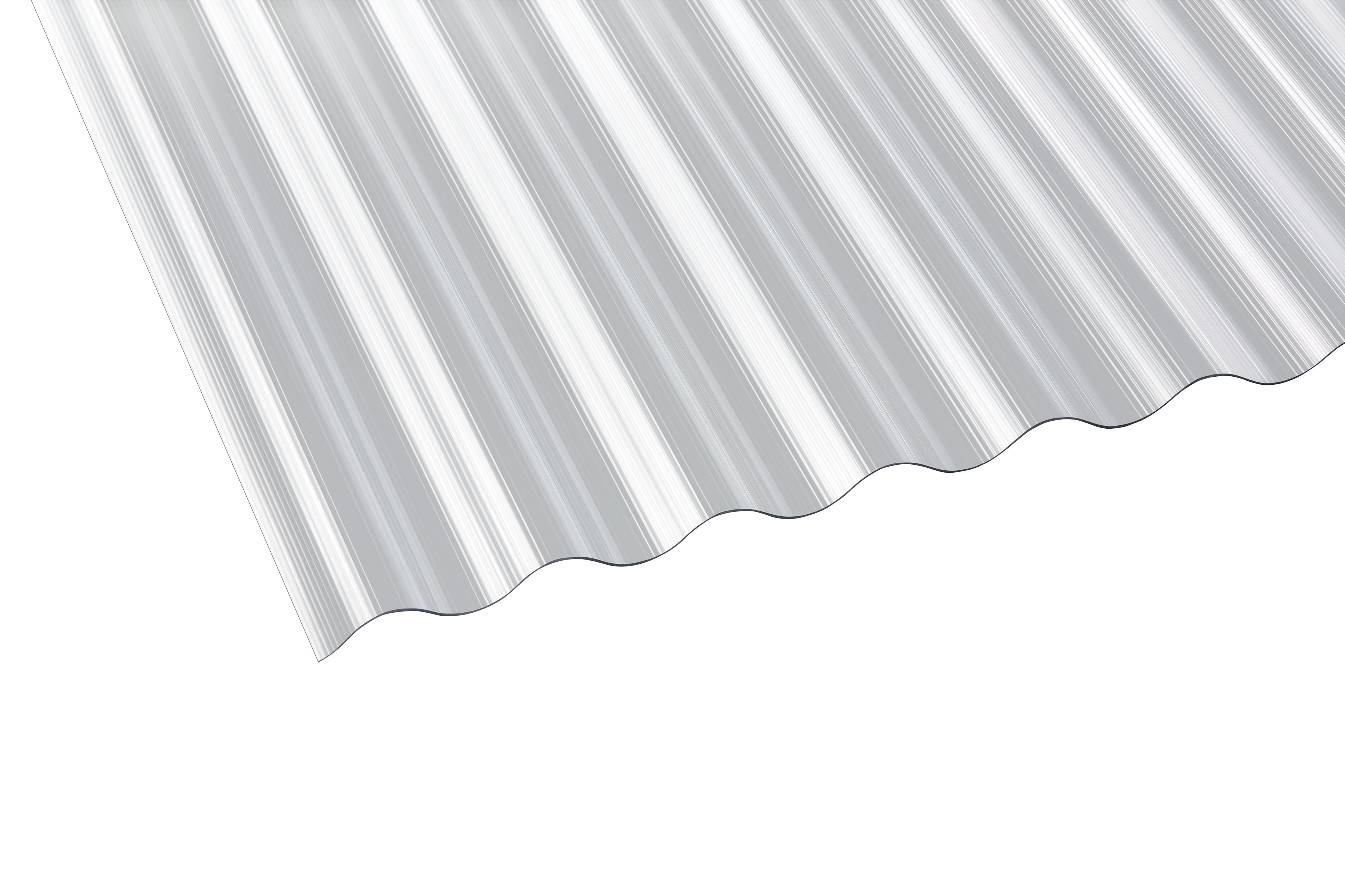 PC Profilplatten Gerillt – 1mm, Klar – Produktbild freigestellt 4