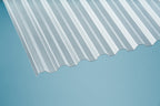 Polycarbonat Profilplatte Elefantenplatte 1,4mm 1.4mm Klar – Querschnitt