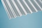 Polycarbonat Profilplatte Blueline Wabe 2,6mm 2.6mm Klar – Montage auf Vordach