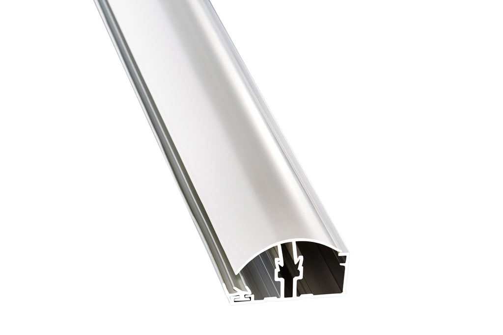 ALU & PVC Klemmprofil Rand – 61mm Breite kaufen – Produktbild freigestellt
