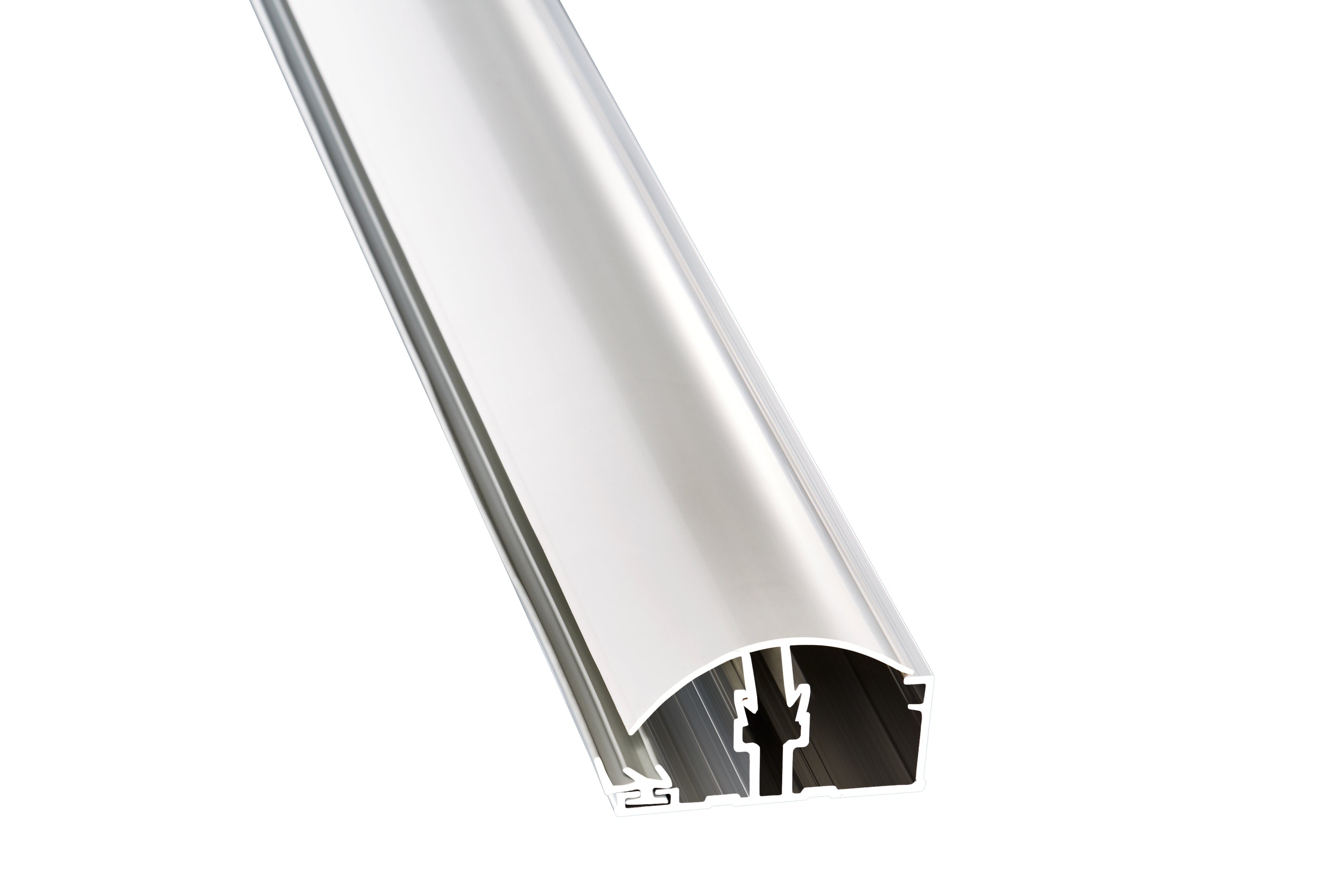 ALU & PVC Klemmprofil Rand – 61mm Breite kaufen – Produktbild freigestellt