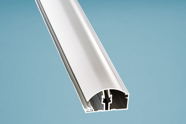 ALU & PVC Klemmprofil Rand – 61mm Breite