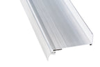 Alu-Wandanschluss - Silber pressblank